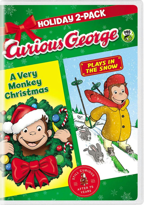 Curious George: A Very Monkey Christmas/Plays in the Snow (DVD Double Feature) [DVD]