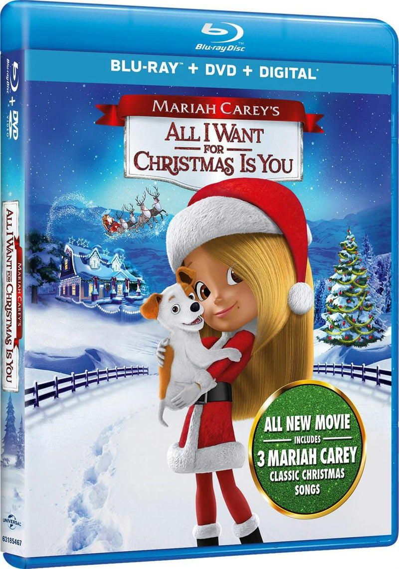 Mariah Carey's All I Want for Christmas Is You (DVD + Digital) [Blu-ray]