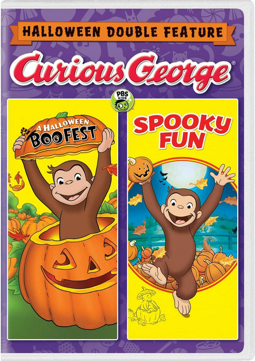 Curious George: A Halloween boo fest/Spooky fun (DVD Double Feature) [DVD]