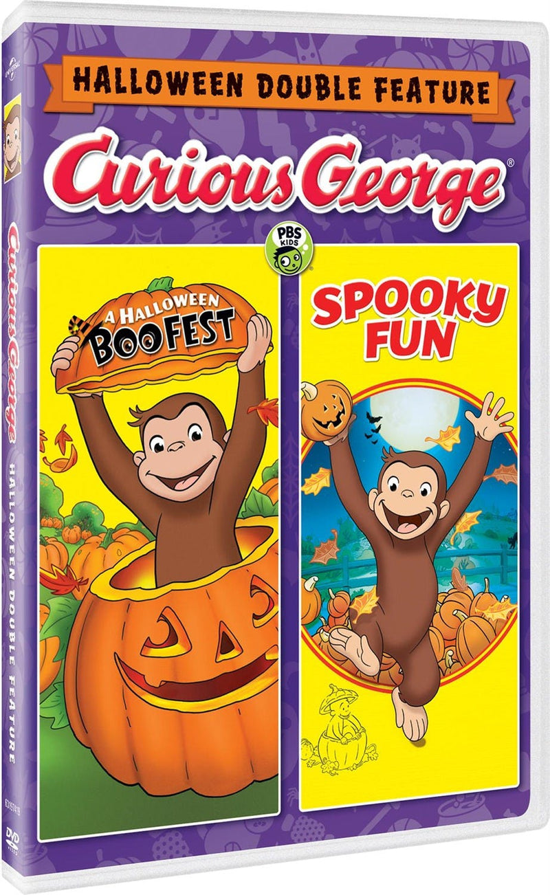 Curious George: A Halloween boo fest/Spooky fun (DVD Double Feature) [DVD]