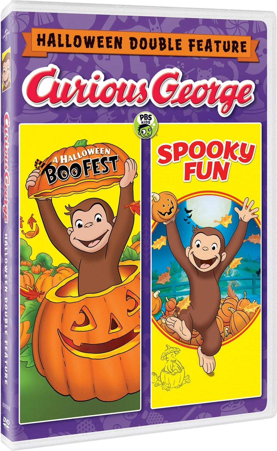 Curious George: A Halloween boo fest/Spooky fun (DVD Double Feature) [DVD]