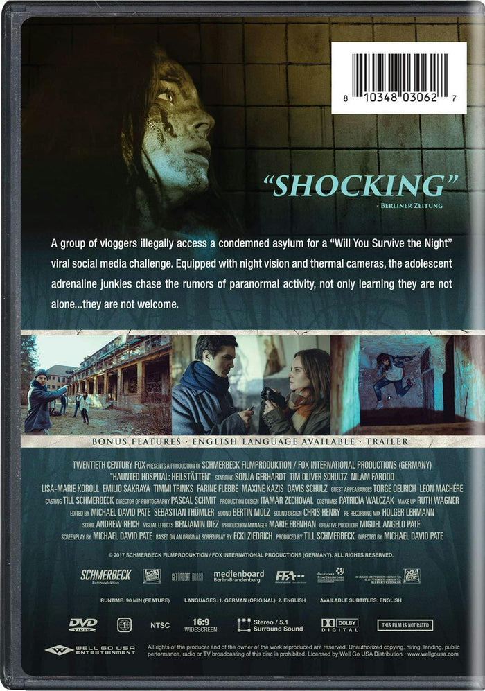 Haunted Hospital: Heilstätten [DVD]