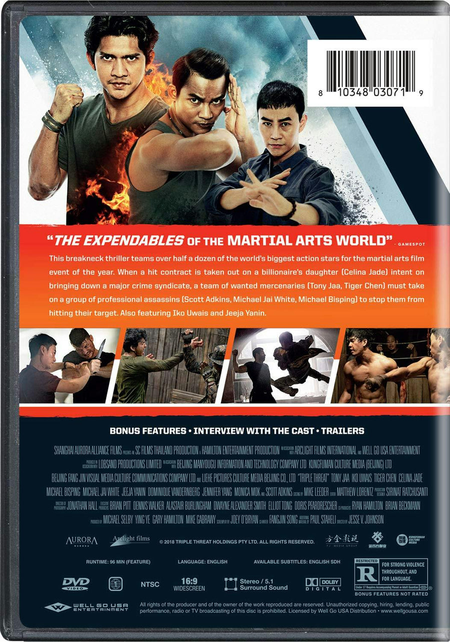 Triple Threat (2019) [DVD]