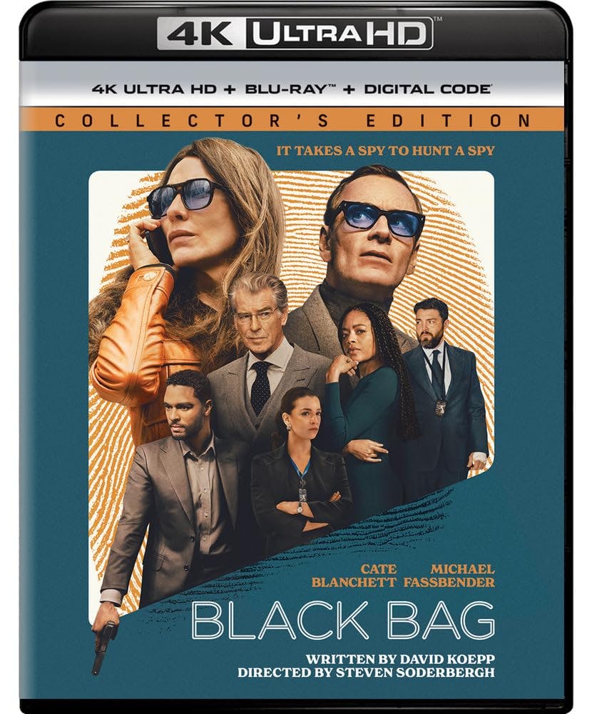 Black Bag (4K Ultra HD + Blu-ray + Digital) [UHD] – GRUV Entertainment