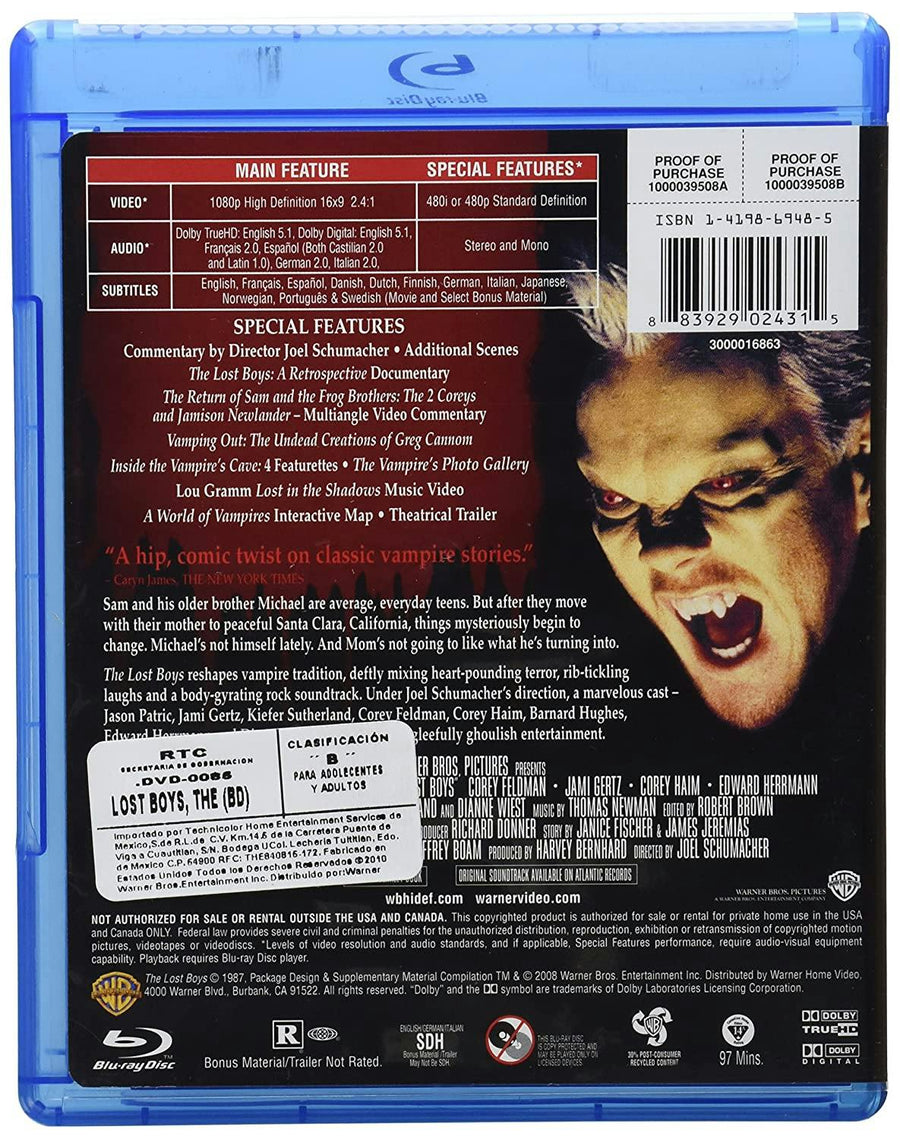 The Lost Boys (Blu-ray Special Edition) [Blu-ray]