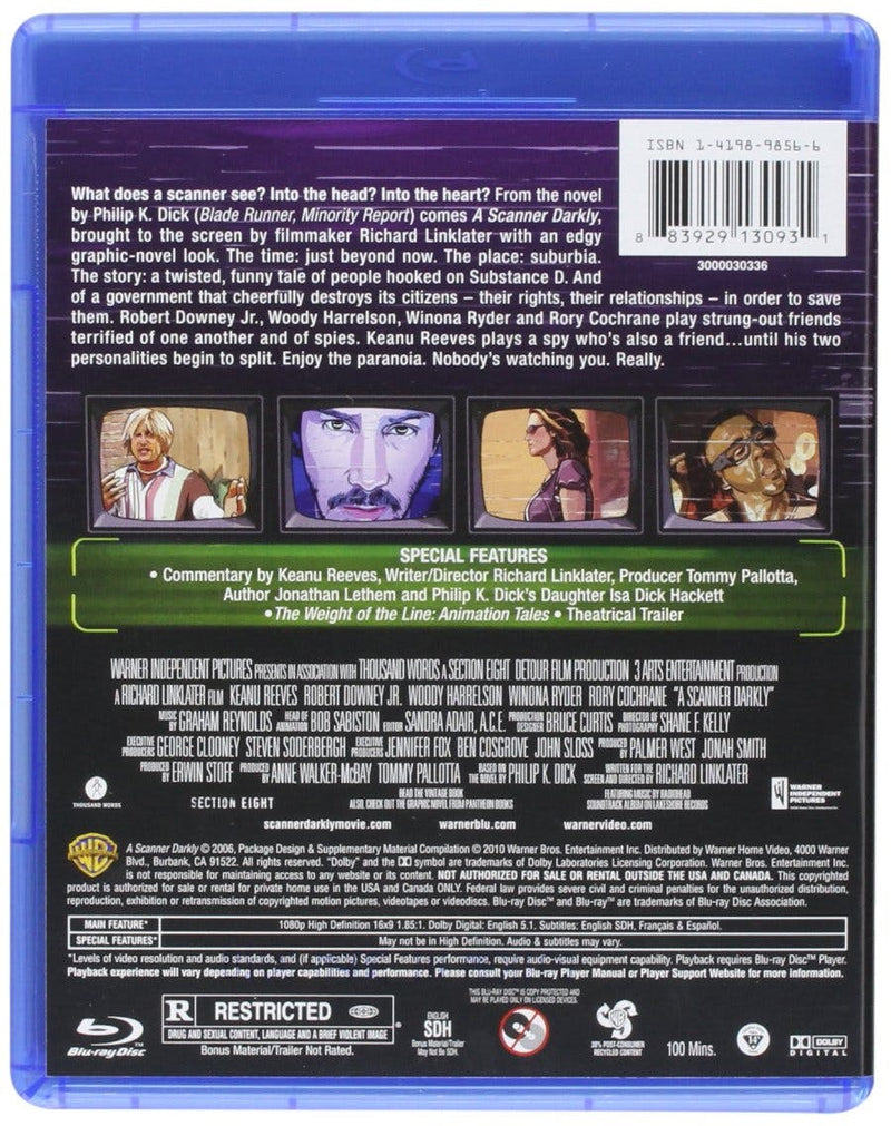 A Scanner Darkly [Blu-ray]