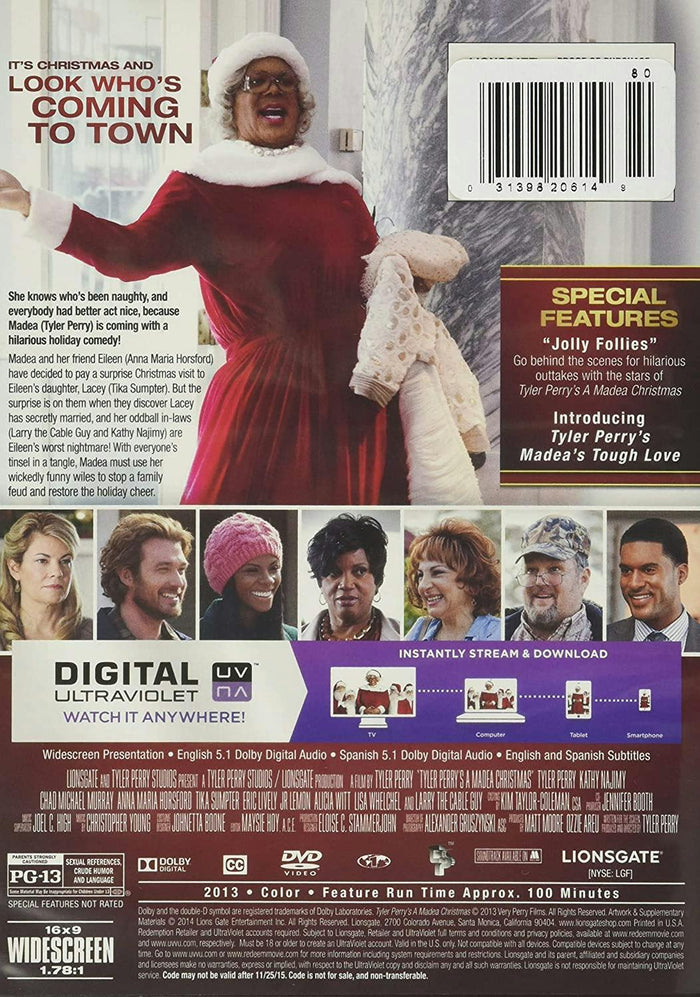 Tyler Perry's a Madea Christmas [DVD]