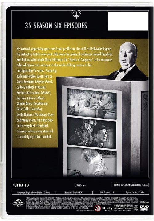 Alfred Hitchcock Presents: Season Six [DVD]
