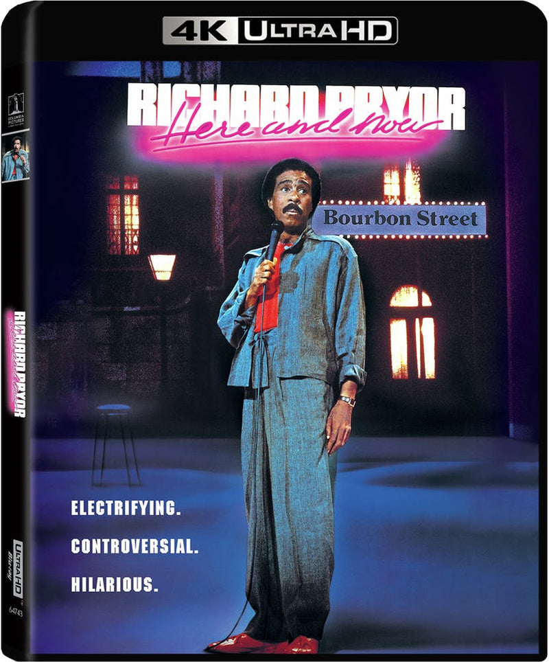 Richard Pryor: Here and Now [4K UHD + Digital Insert] (4K UHD + Digital) [UHD]
