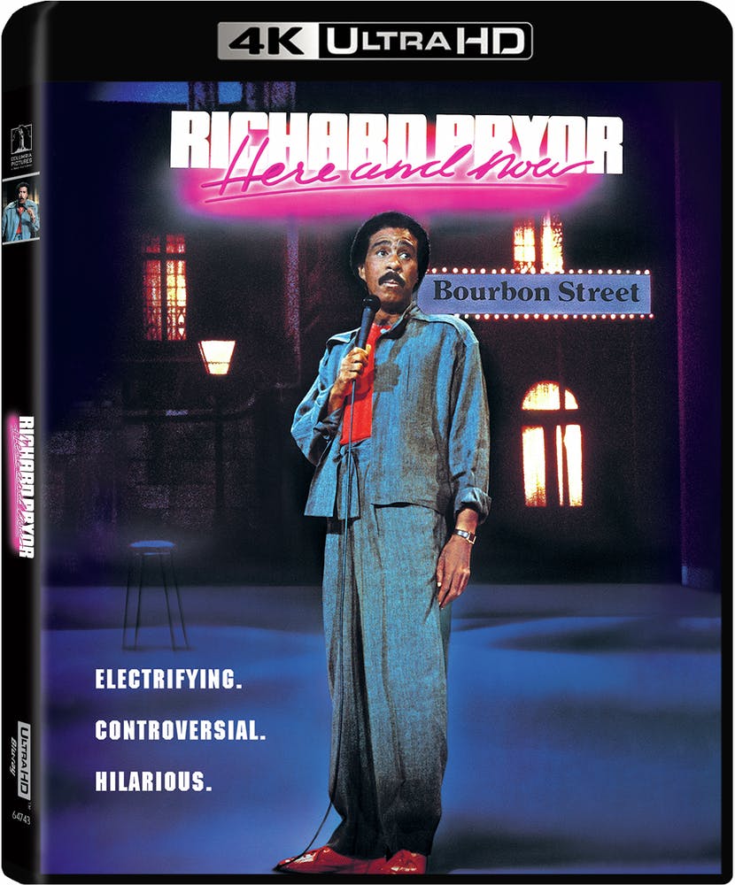 Richard Pryor: Here and Now [4K UHD + Digital Insert] (4K UHD + Digital) [UHD]