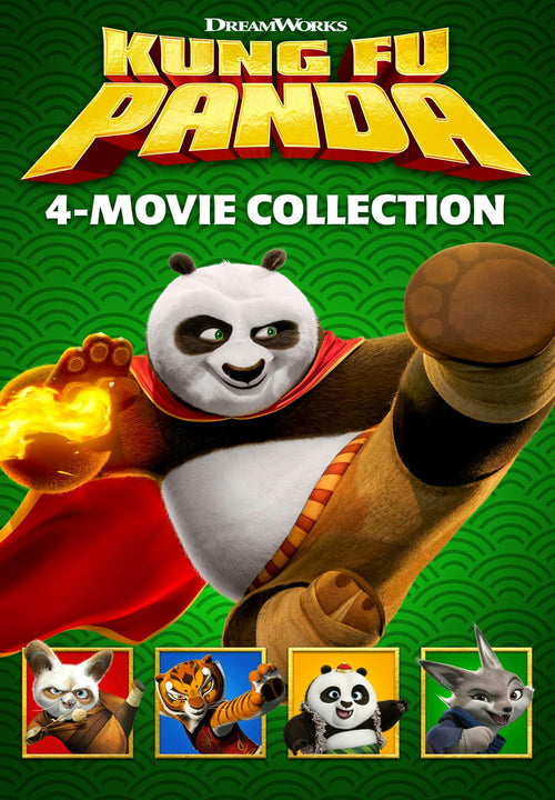 Kung Fu Panda 4-Movie Collection [Digital Code - UHD]