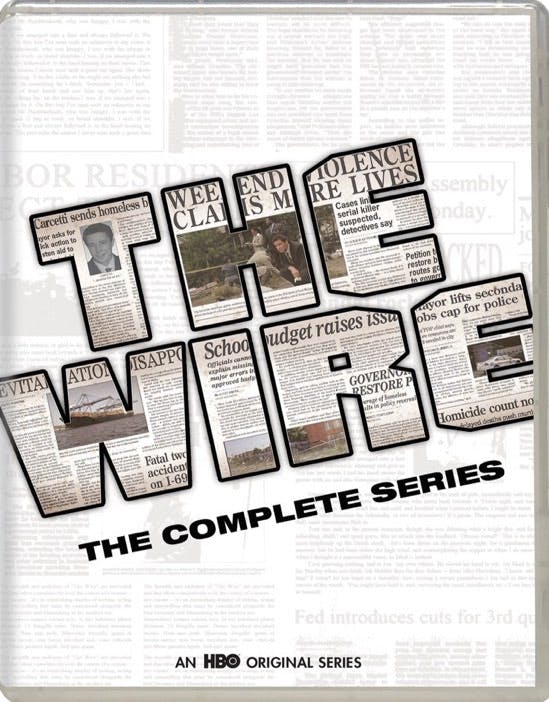 The Wire: The Complete Series (BD/RPKG) (Blu-ray New Box Art) [Blu-ray]