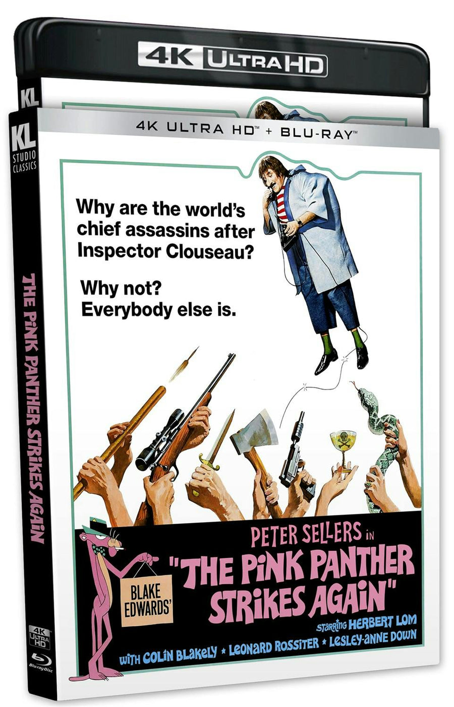 The Pink Panther Strikes Again (4K UHD + Blu-ray) [UHD]