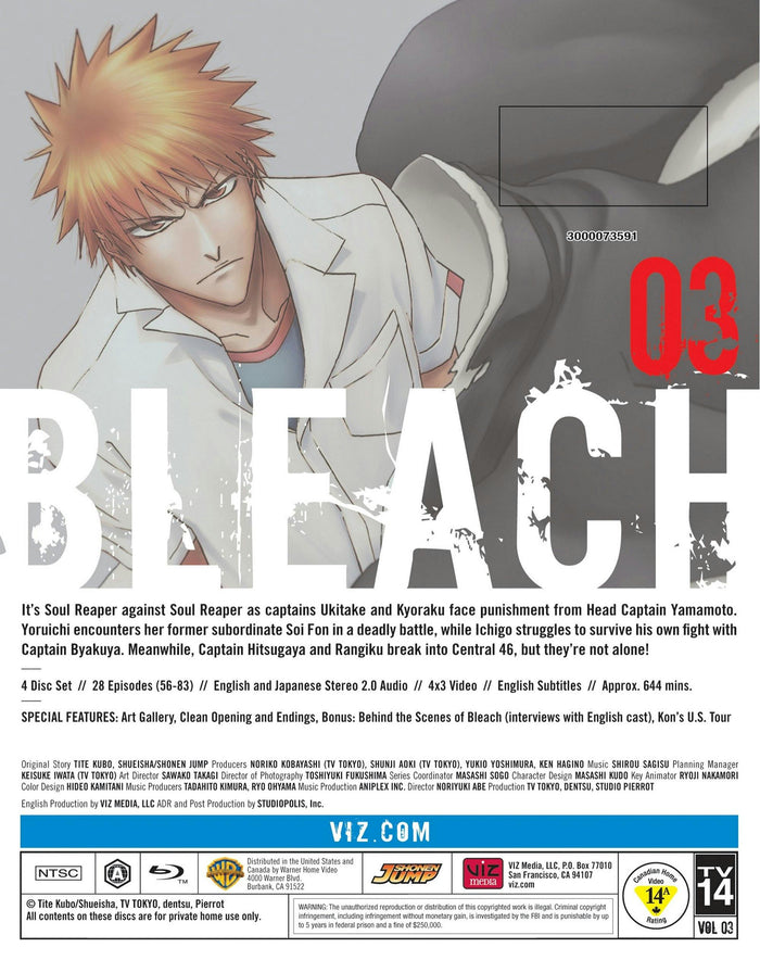 Bleach Box Set 3 [Blu-ray]