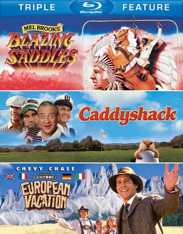 Blazing Saddles / Caddyshack / European Vacation [Blu-ray]
