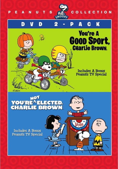 Peanuts Double Feature: You're A Good Sport, Charlie Brown / You're Not Elected, Charlie Brown (DVD Double Feature) [DVD]
