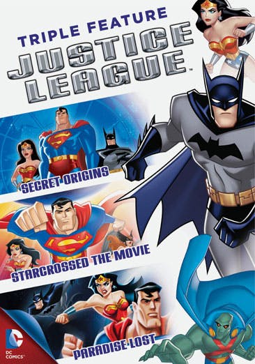 Justice League Triple Feature (DVD Triple Feature) [DVD]