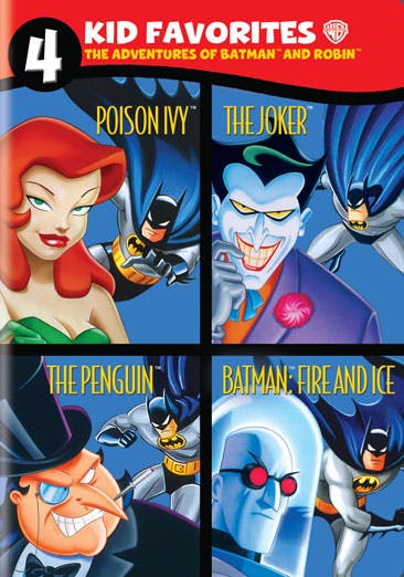 4 Kid Favorites: Adventures of Batman & Robin (DVD Set) [DVD]