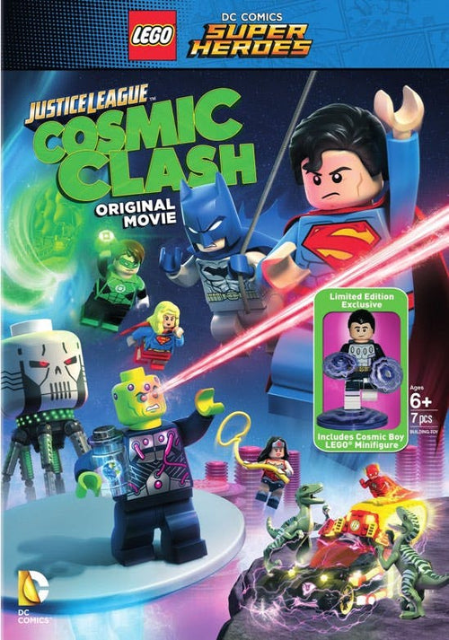 LEGO DC Comics Super Heroes: Justice League: Cosmic Clash (w/Figurine) (DVD + Toy) [DVD]