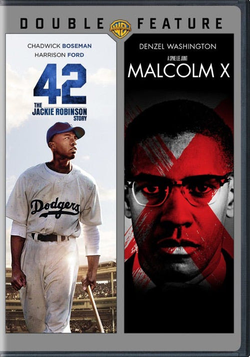 42/Malcolm X (DVD Double Feature) [DVD]
