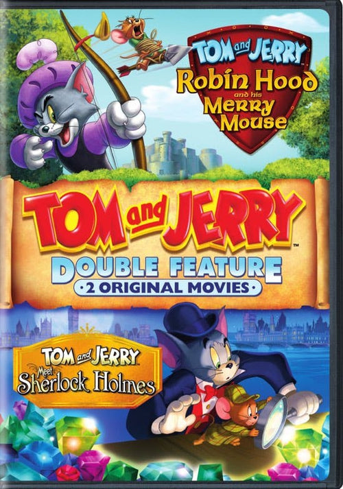 Tom and Jerry: Robin Hood and his Merry Mouse / Meet Sherlock Holmes (DBFE) (DVD Double Feature) [DVD]