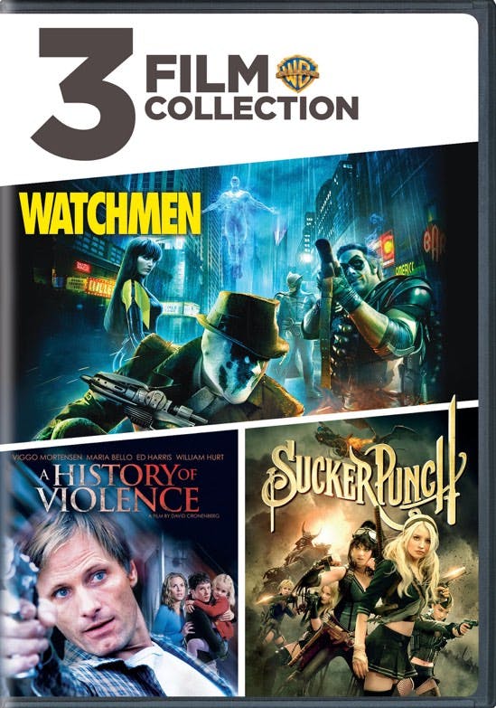 3FF: Watchman/AHistoryofViolence/SuckerPunch (DVD Set) [DVD]