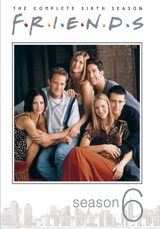 Friends: The Complete Sixth Season (25th Ann/Rpkg/DVD) (DVD 25th Anniversary Edition) [DVD]