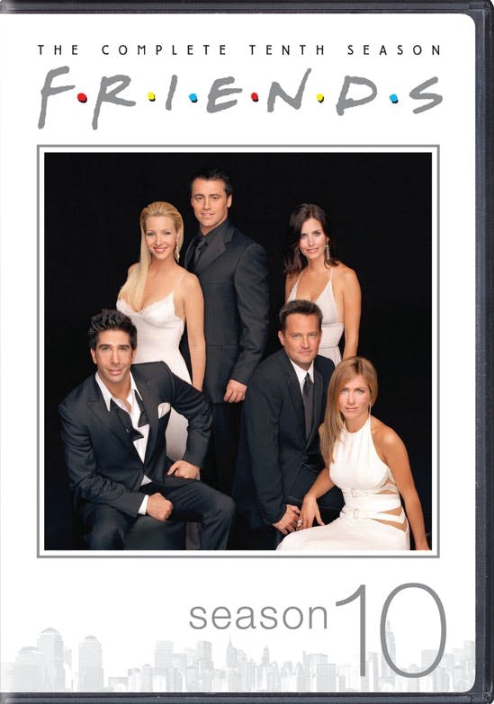 Friends: The Complete Tenth Season (25th Ann/Rpkg/DVD) (DVD 25th Anniversary Edition) [DVD]