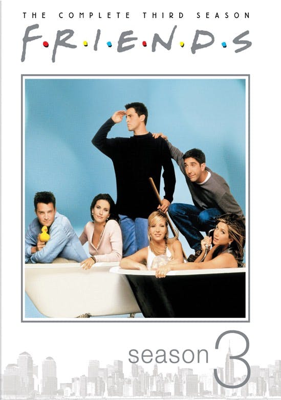 Friends: The Complete Third Season (25th Ann/Rpkg/DVD) (DVD 25th Anniversary Edition) [DVD]
