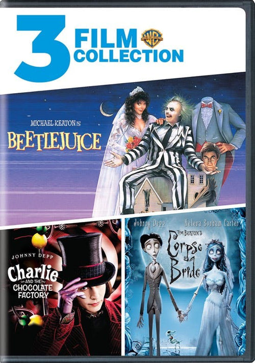 Beetlejuice/Charlie and the Chocolate Factory/Corpse Bride [DVD]