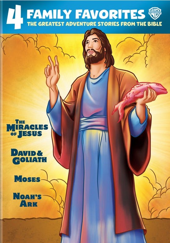 4 Family Favorites: Greatest Adventures of the Bible -- (Repackaged/DVD) (DVD New Box Art) [DVD]