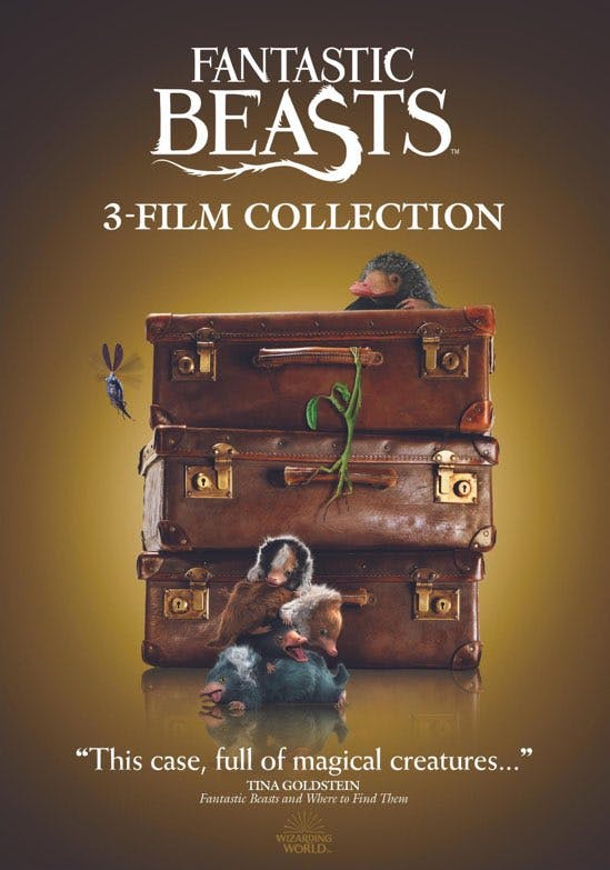 Fantastic Beasts 3-Film Col (DVD Icons Packaging) [DVD]