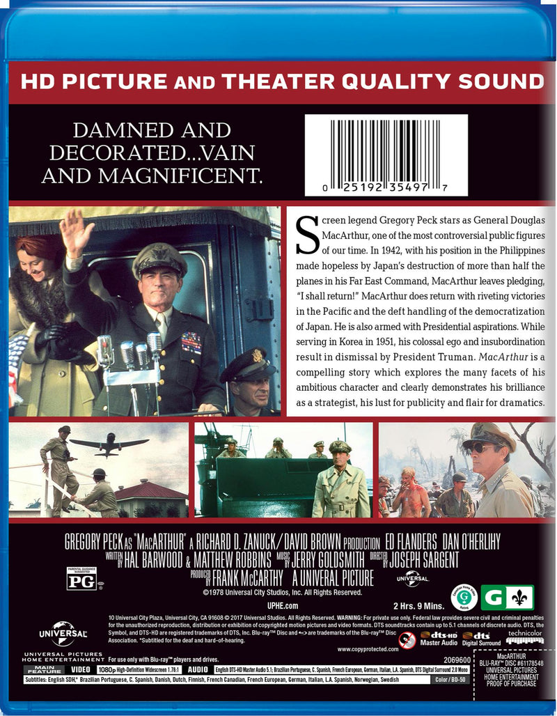 MacArthur [Blu-ray]