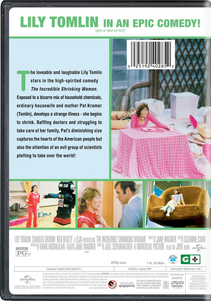 The Incredible Shrinking Woman [DVD]