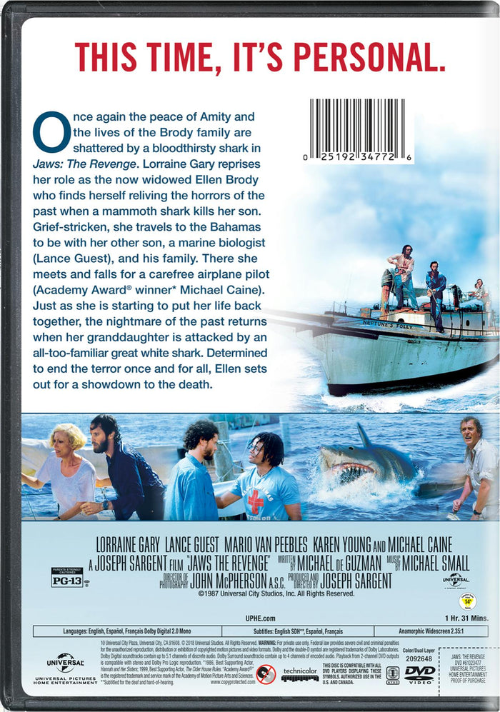 Jaws 4 - The Revenge [DVD]