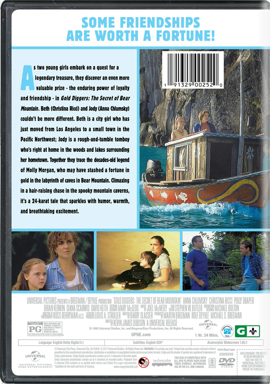 Gold Diggers - The Secret of Bear Mountain [DVD]