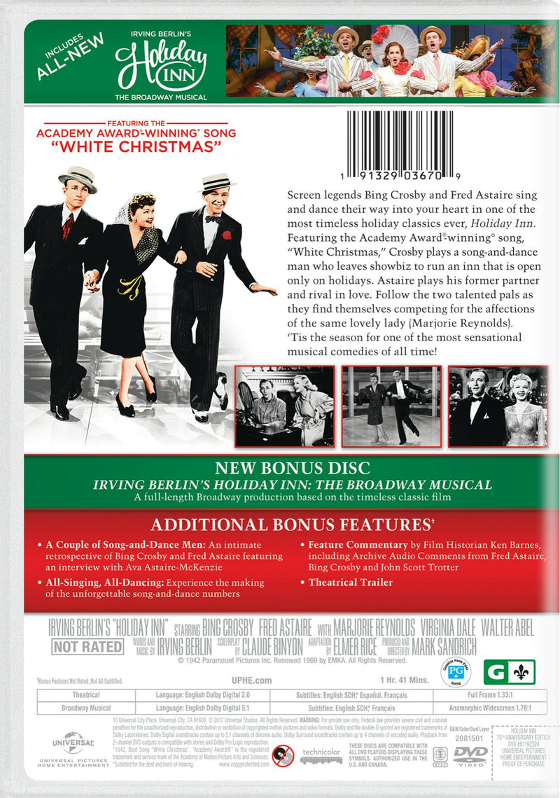 Holiday Inn (75th Anniversary Edition) [DVD]
