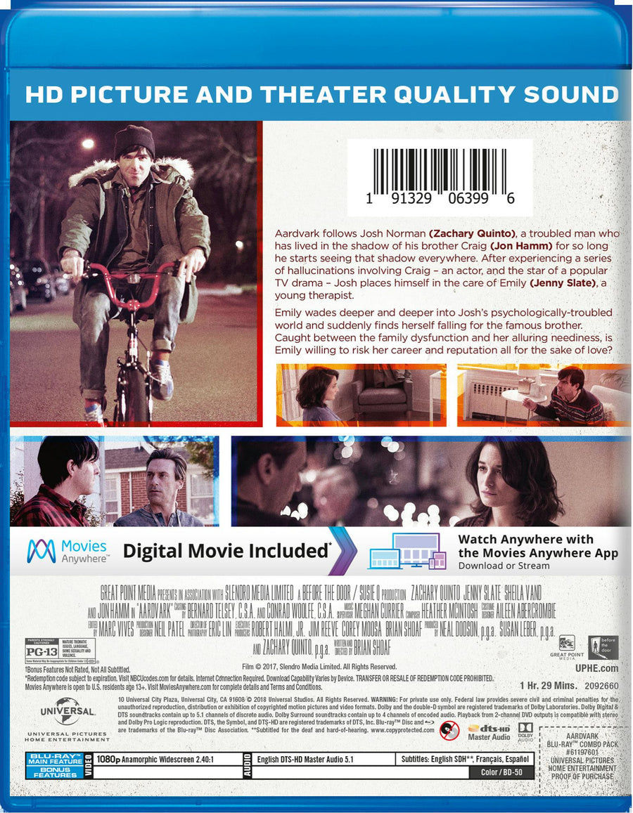 Aardvark (Blu-ray + Digital HD) [Blu-ray]