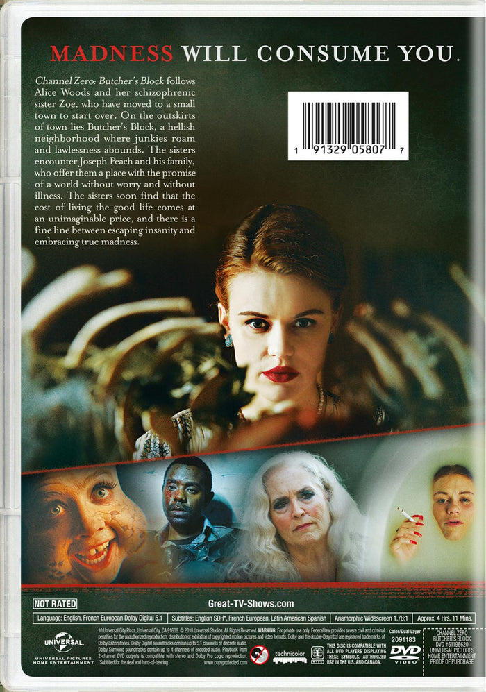 Channel Zero: Butcher's Block - Season Three [DVD]