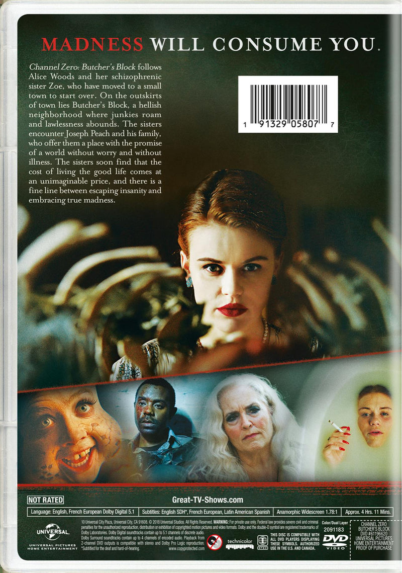 Channel Zero: Butcher's Block - Season Three [DVD]