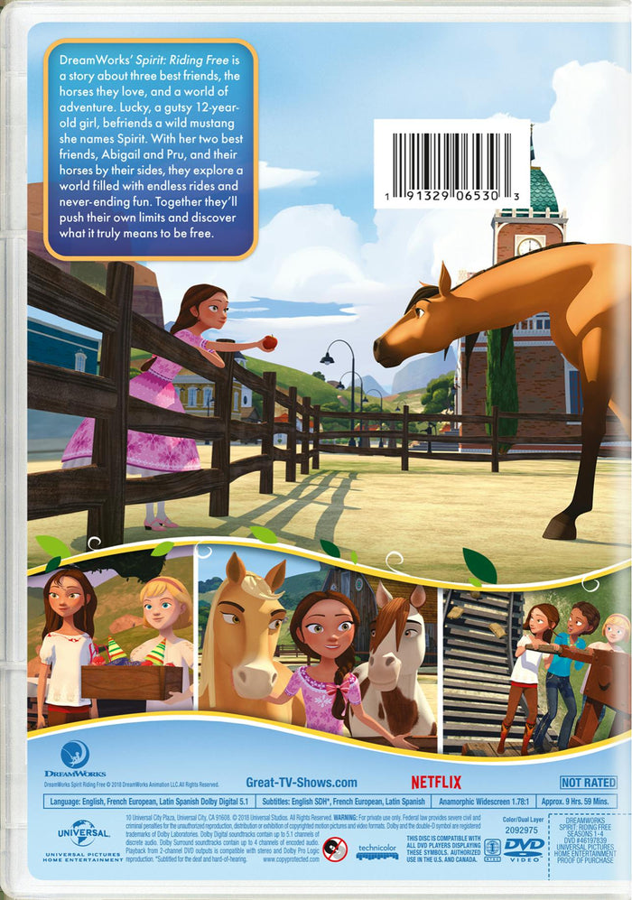 Spirit - Riding Free: Season 1-4 [DVD]