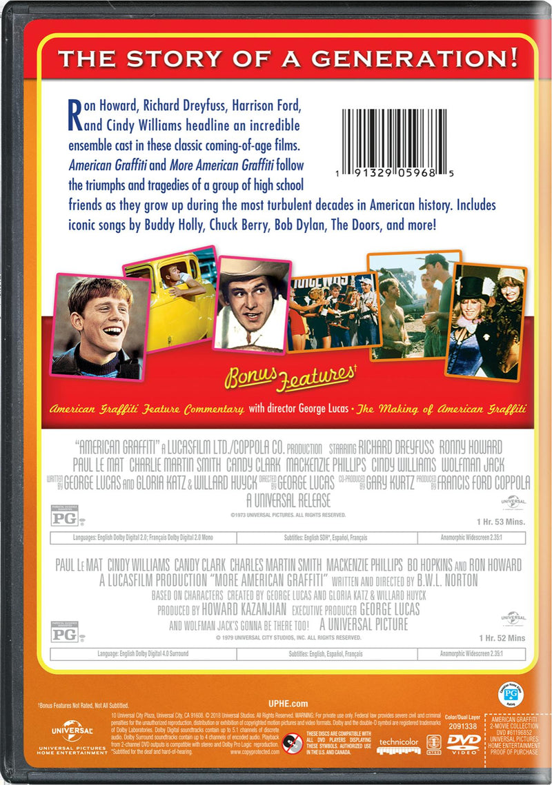 American Graffiti/More American Graffiti [DVD]