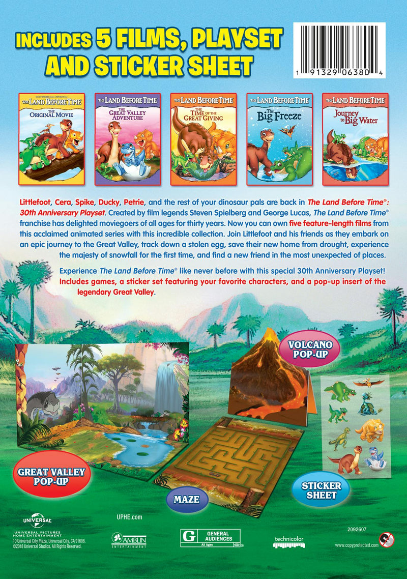 The Land Before Time: 5-movie Collection (DVD Set) [DVD]
