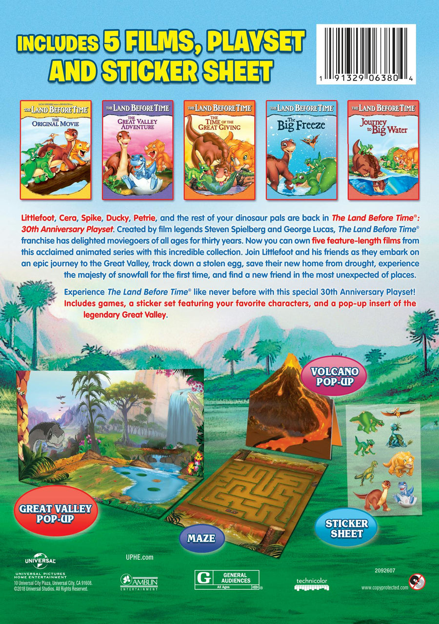 The Land Before Time: 5-movie Collection (DVD Set) [DVD]