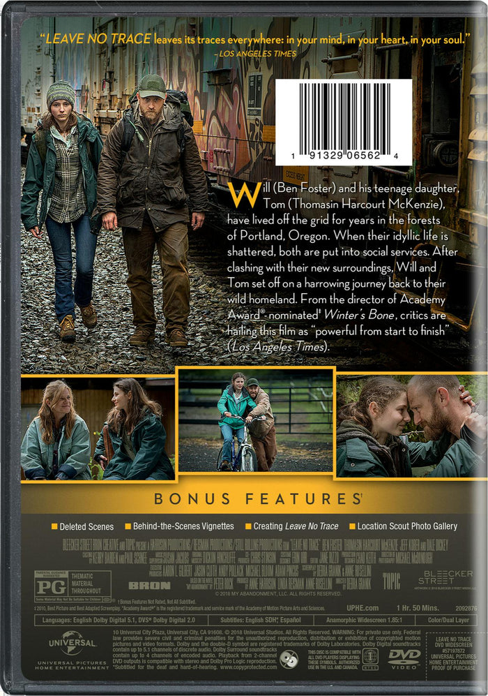 Leave No Trace [DVD]
