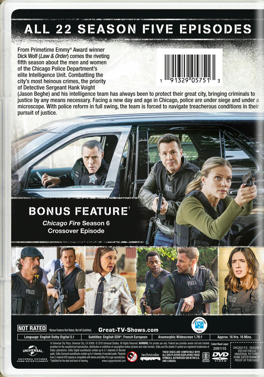 Chicago P.D.: Season Five [DVD]