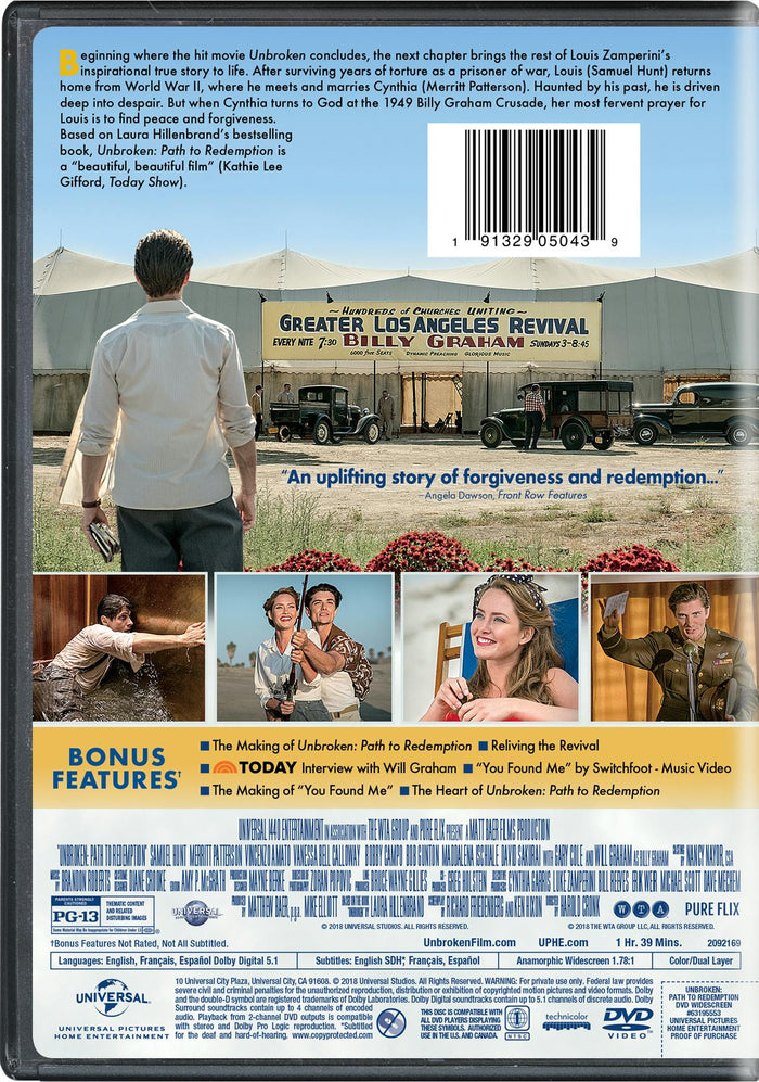 Unbroken - Path to Redemption [DVD]