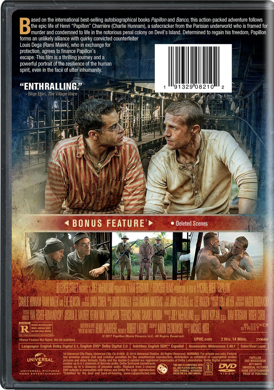 Papillon [DVD]