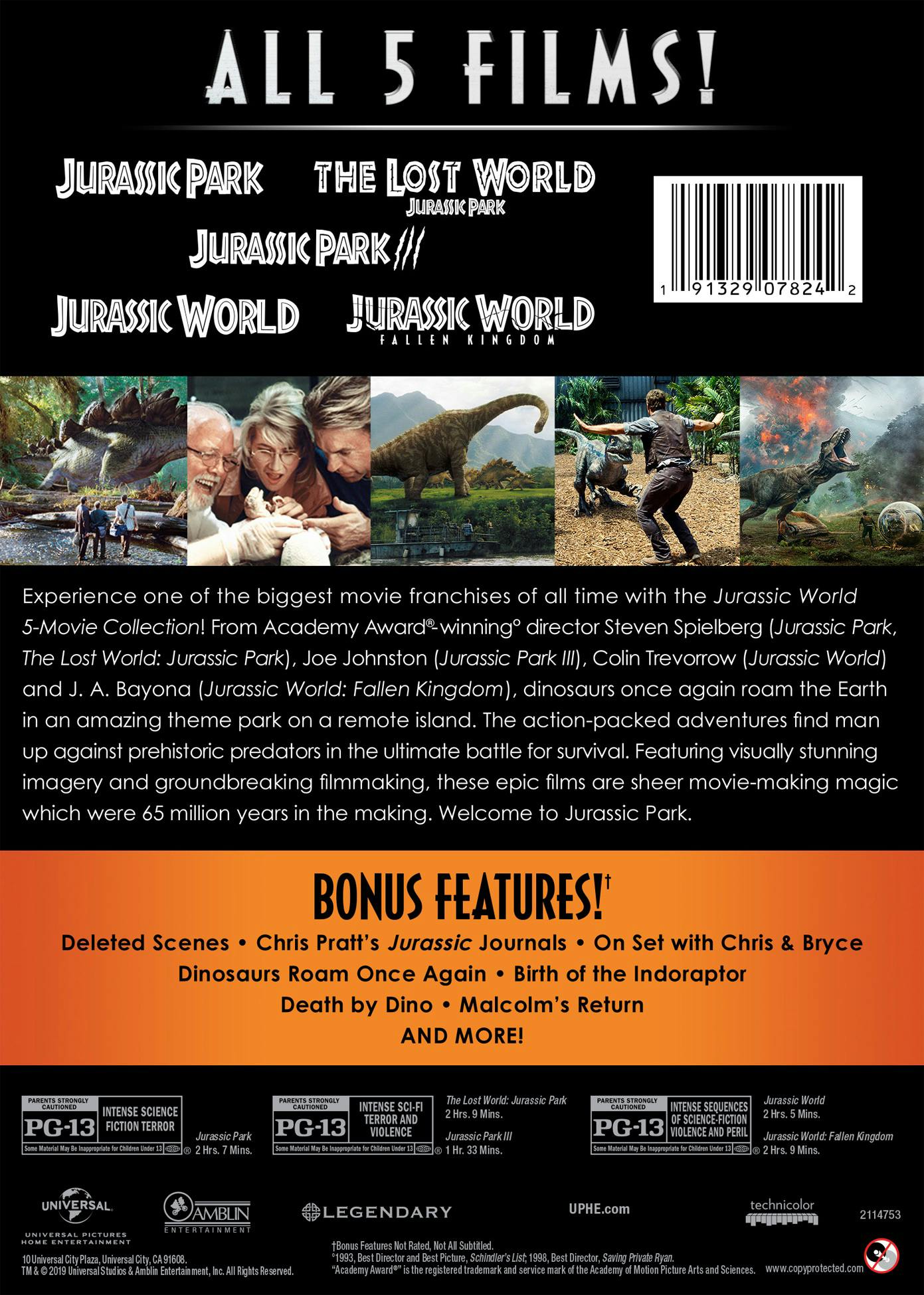 その他 Jurassic World: 5-Movie Collection [DVD] Amazon.com: Jurassic World (5-Movie Collection) : ‎ Sam
