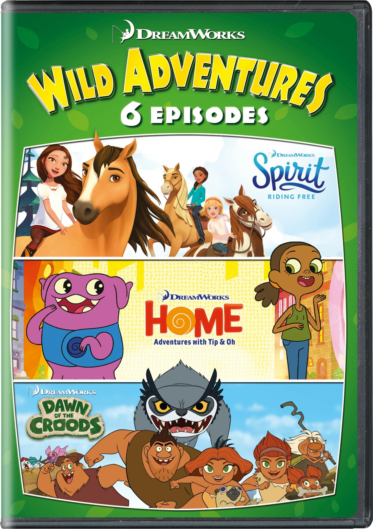 DreamWorks 6 Wild Adventures [DVD] – GRUV Entertainment
